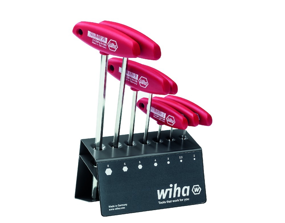 Wiha® Schraubendreher-Set 334 VB 7-teilig Metallständer Sechskant innen Produktbild img1 L
