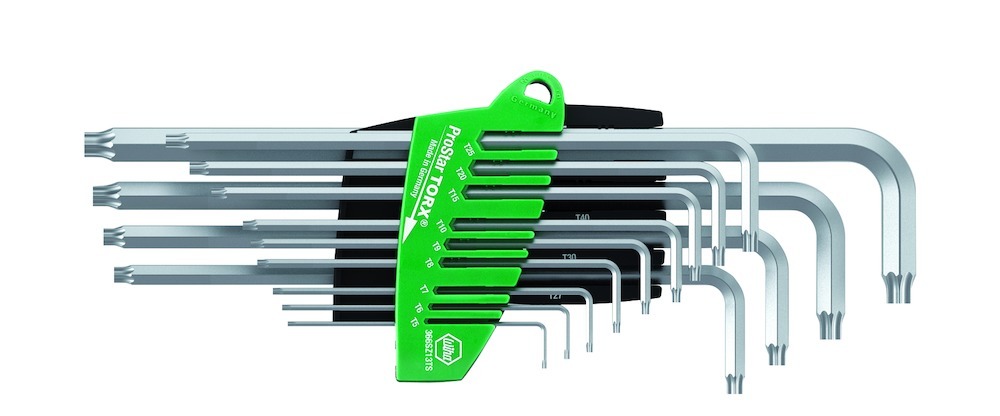 Wiha Winkelschraubendreher-Set 366 SZ13 TS für TORX® im Halter 13-teilig Produktbild img1 L