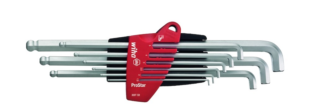 Wiha Kugelkopf-Winkelschraubendeher-Set 1,5-10mm kurz Produktbild img1 L