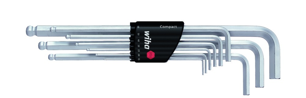 Wiha Stiftschlüssel-Set 369 H9 9-teilig Kunststoffhalter Sechskant außen KK Produktbild img1 L