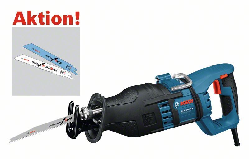 Bosch PRO Säbelsäge GSA 1300 PCE, 20 Sägebl Produktbild img2 L