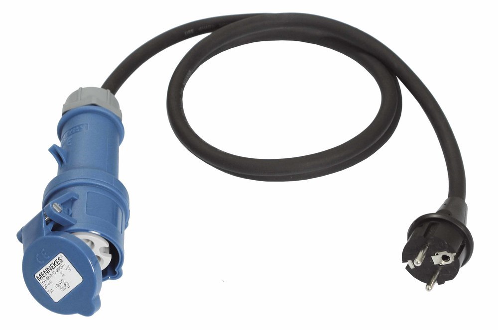 Neutral Adapterleitung 1,5m CEE-Kuppl.+Schu.-Ste ck Produktbild img1 L