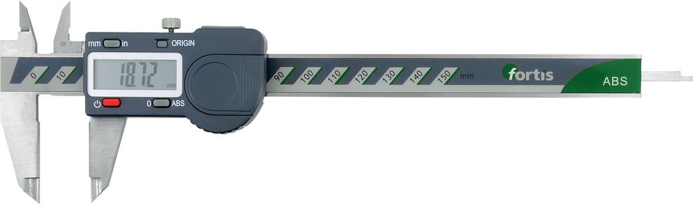 fortis Messschieber digital 150/0,01mm ABS Produktbild img1 L
