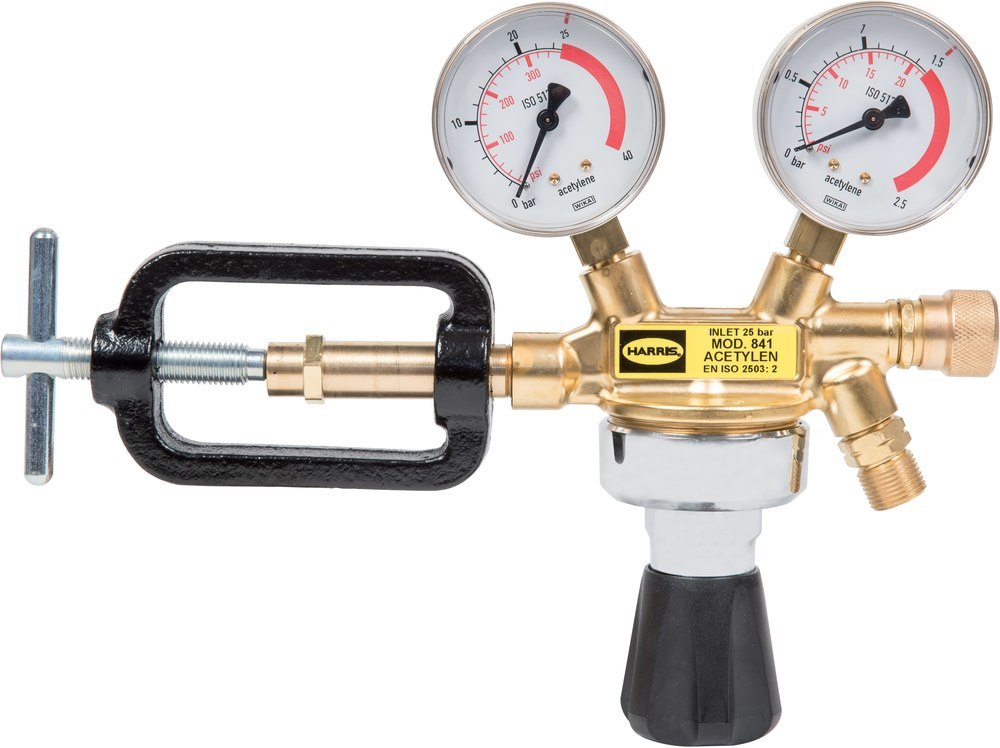 HARRIS Flaschendruckminderer einstufig, Acetylen 0-1,5 l/min Produktbild img1 L