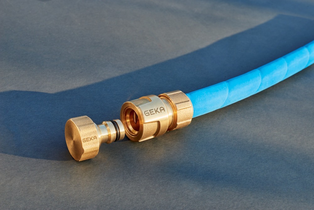 GEKA® plus-Verschlussstecker "Trinkwasser", Messing Produktbild img4 L