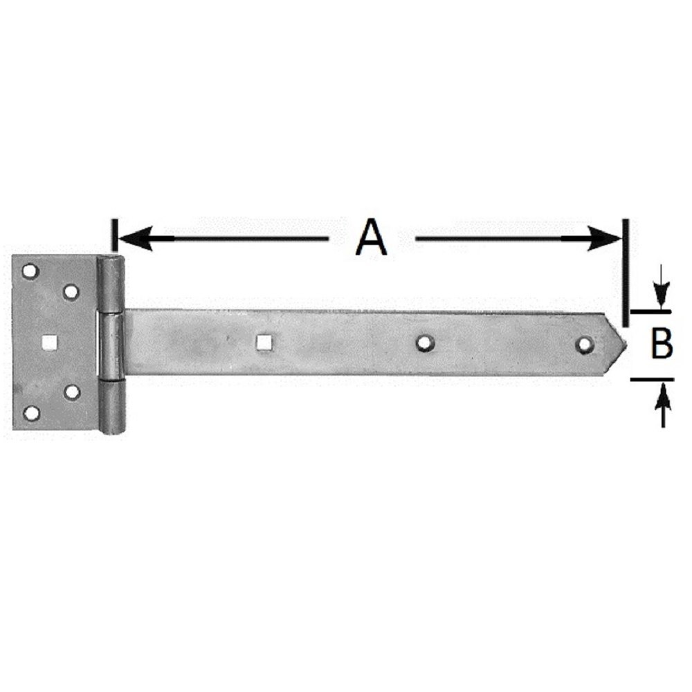 POLLMANN Kreuzgehänge schwer, hell verzinkt Produktbild img2 L
