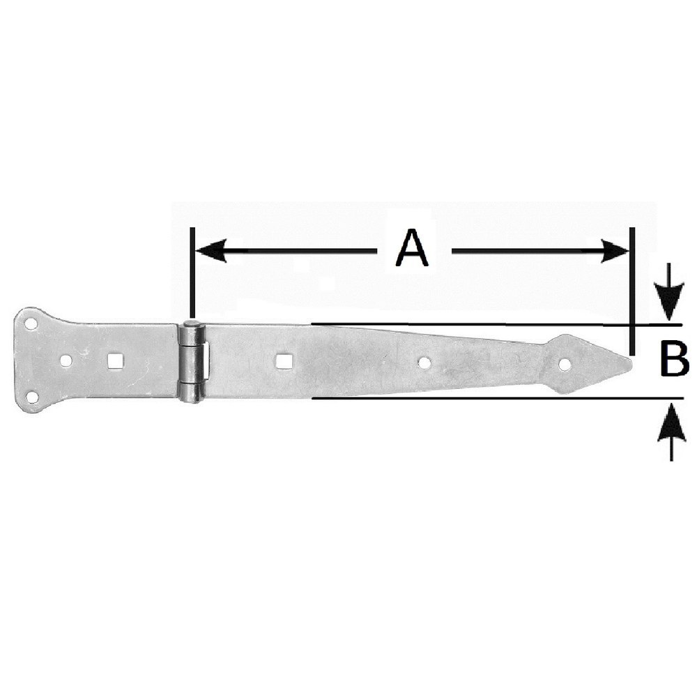 POLLMANN Werfgehänge leicht, hell verzinkt Produktbild img2 L