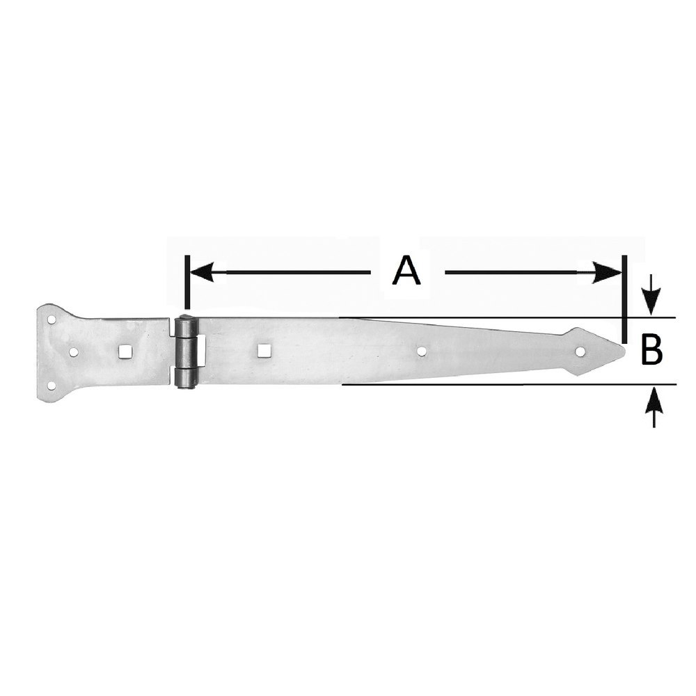 POLLMANN Werfgehänge schwer, hell verzinkt Produktbild img2 L