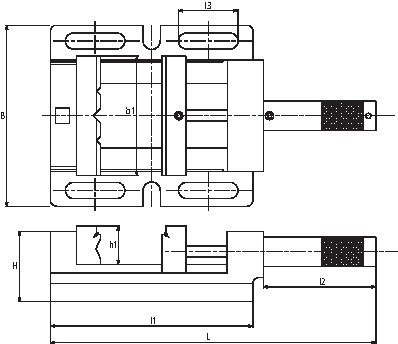 fortis Bohrmaschinen Schraubstock Produktbild img2 L