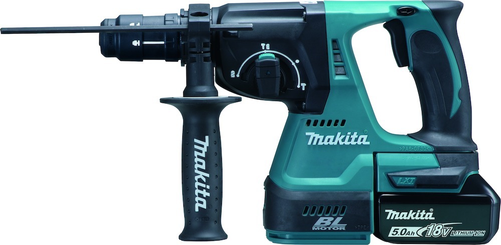 Makita Kraftvoller Akku-Kombihammer mit SDS-PLUS Aufnahme und einer 18V • SDS-PLUS • 24… Produktbild img1 L