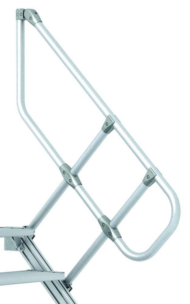 ZARGES Handlauf 5 Stufen Treppe 45° ALU H senk. 1070mm Produktbild img3 L