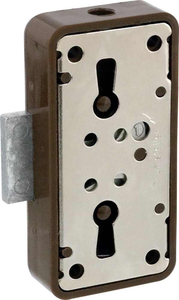 JuNie Möbel-Drehstangenschloss-Set,7052,D15/20,Kunststoff,braun Produktbild img2 L