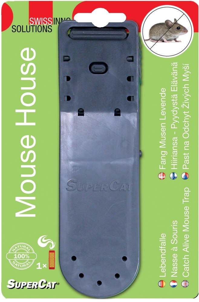 SWISSINNO Lebendfalle Mausehaus inkl. Kö der SuperCat Swissinno Solution Produktbild img1 L