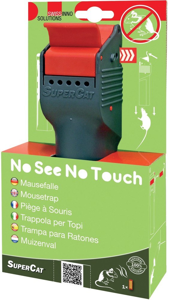 SWISSINNO Mausefalle NoSeeNoTouch inkl. Köder SuperCat Swissinno Solution Produktbild img1 L