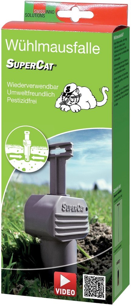 SWISSINNO Wühlmausfalle SuperCat Swissin no Solution ohne Zubehör-Set Produktbild img1 L