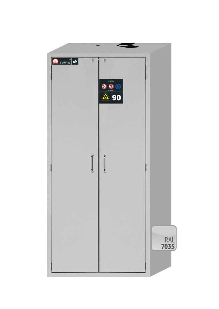 ASECOS Sicherheitsschrank S90.196.090.WDAS Typklasse 90 mit 2 Flügeltüren, feststellbar… Produktbild img2 L
