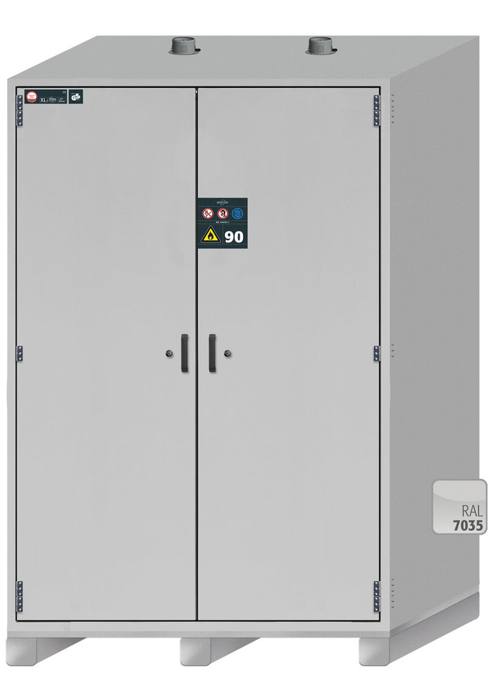 ASECOS Sicherheitsschrank XL90 RAL 7035 1TS1BW.G Produktbild img2 L