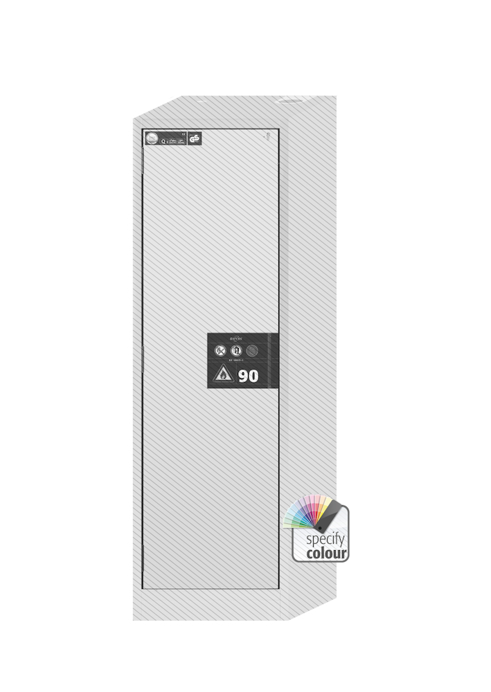 ASECOS Sicherheitsschrank Q90.195.060 Typklasse 90 mit Flügeltür l H 1953 B 599 T 615 Produktbild img4 L