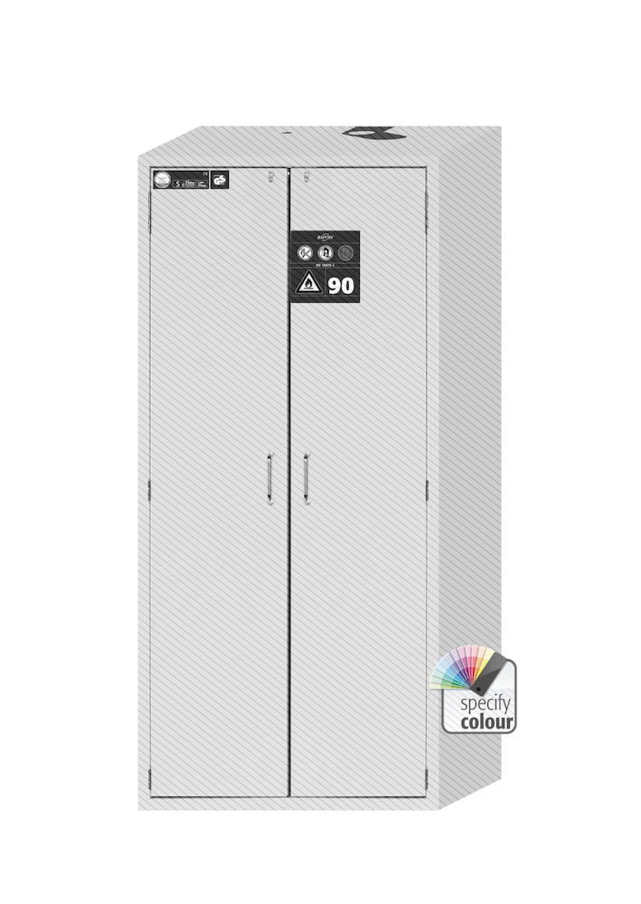 ASECOS Sicherheitsschrank S90.196.090.WDAS Typklasse 90 mit 2 Flügeltüren, feststellbar… Produktbild img4 L