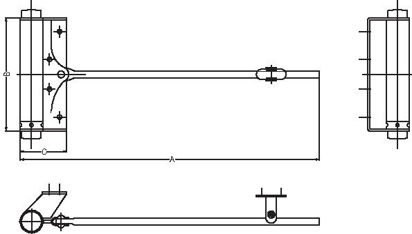 Neutral DANNERT Türschließer FRIDAVO 15, Gr.1 leicht, Stahl Produktbild img2 L