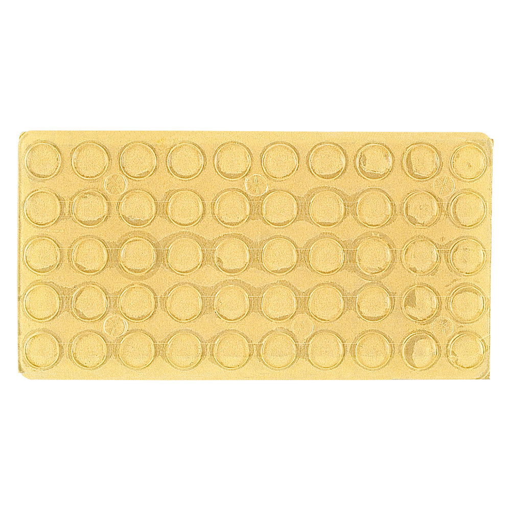 Hettich Möbel-Türanschlagsdämpfer, selbstklebend, 46695, Kunststoff transparent Produktbild img1 L