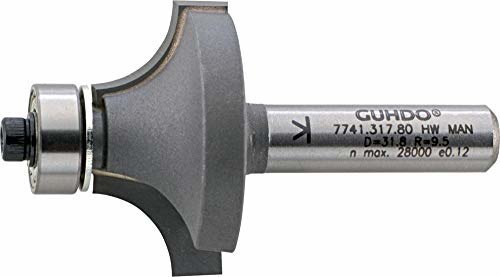 GUHDO HW-Abrundfräser Z2 mit Anlauflager Produktbild img1 L