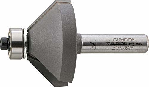 GUHDO HW-Fasefräser D35 l18 45 Grad Z2 S 8 Guhdo Produktbild img1 L