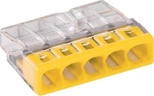 WAGO Wagoklemme 5x0,5-2,5qmm gelb Produktbild img1 L