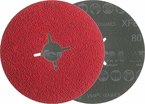 VSM Fiberschleifscheibe XF850, Keramik mit Zirkonkorund-Beimischung Produktbild img1 L