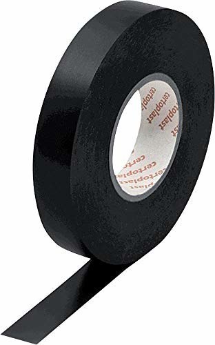 Certoplast Elektro-Isolierband schwarz 1 0m x 15mm Produktbild img1 L