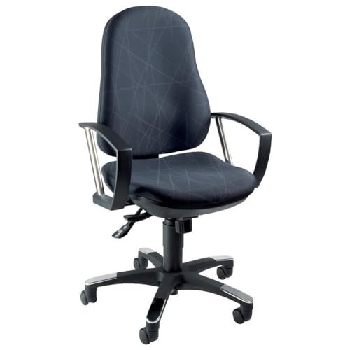 Topstar Drehstuhl Trend 10 Synchro 10 schwarz Produktbild img1 L