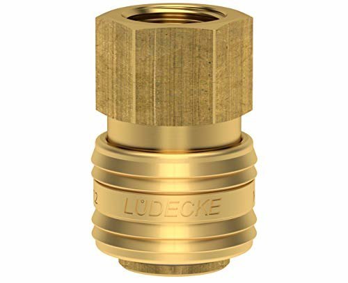 Lüdecke MS-IG Schnellverschluß Standard-Kupplung ES-12I G1/2" blank eins. sp. Produktbild img1 L