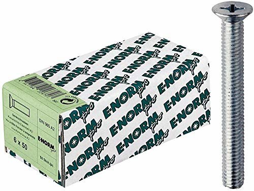 E-NORMpro Senkschraube, DIN 965, A2 Edelstahl Produktbild img1 L