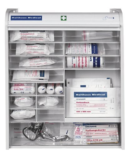 Holthaus Medical Verbandschrank Rollmed m.Rollo gef.,DIN 13157 Produktbild img1 L