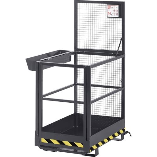 RR Industrietechnik Arbeitskorb RAK Slim RAL 7016 Produktbild img1 L