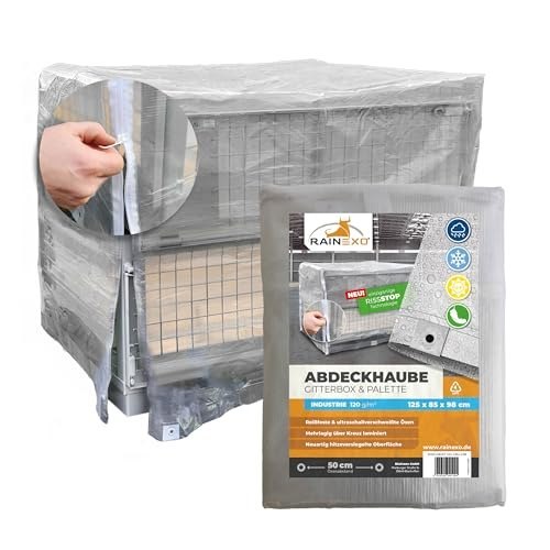 BioGreen Abdeckhaube - Gitterbox Transpa rent Produktbild img1 L