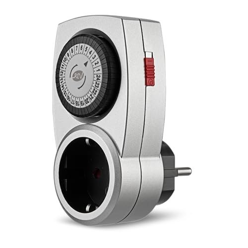 REV Zeitschaltuhr mechanisch silber Produktbild img1 L