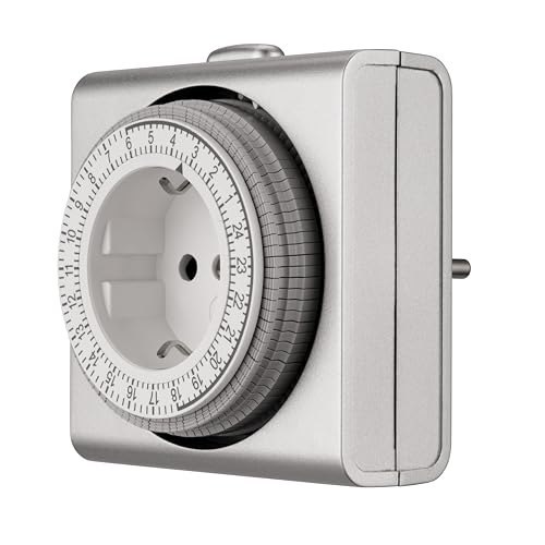 REV Zeitschaltuhr mechanisch kompakt sil ber Produktbild img1 L