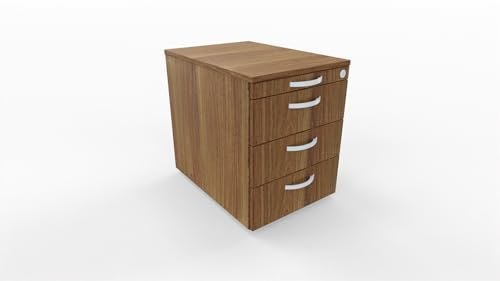 geramöbel Rollcontainer 3 Kst.-SK 438x600x565mm Nußbaum Produktbild img1 L