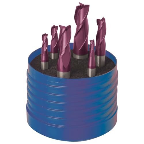 FORUM Schaftfräser-Satz DIN 6527L VHM TiAlN ø4-12mm HB Z3 Produktbild img1 L