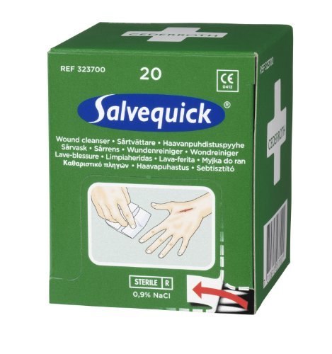 SALVEQUICK Salvequick Wundreiniger 20 St k./Box Produktbild img1 L