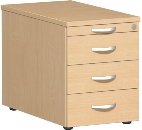 geramöbel Rollcont.Metallschubfäch. 438x800x565 Buche/Buche Produktbild img1 L