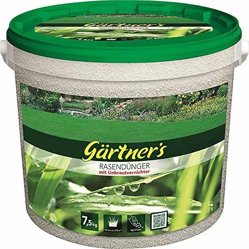 Gärtner`s Rasendünger 22+5+5 mit 2,4-D Dicamba Produktbild img1 L