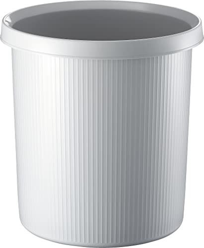 helit Papierkorb 18 l 320 mm lichtgrau Produktbild img1 L