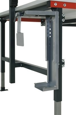 Hüdig+Rochholz PC-Halterung verstellbar, silbergrau Produktbild img1 L