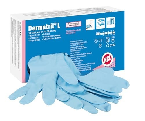 Honeywell Handschuh Dermatril® Produktbild img1 L
