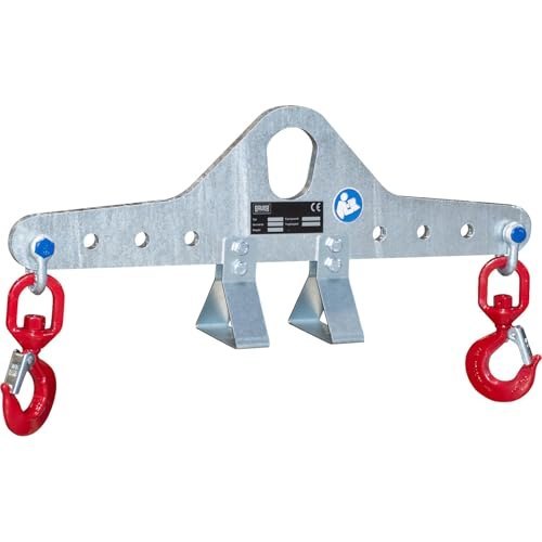 BAUER SÜDLOHN Mini-Krantraverse B550xT100xH305 mm Hakenabstand 200-500 mm Tragkraft 500 kg Produktbild img1 L