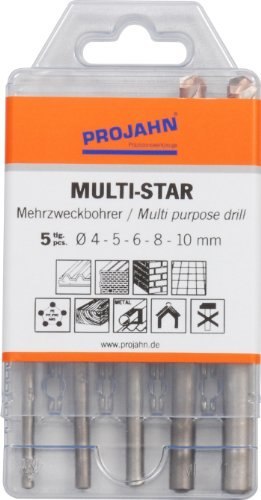 PROJAHN Mehrzweckbohrer Multistar Satz 5 -tlg Produktbild img1 L