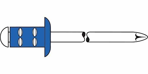 PolyGrip Blindniete Stahl/Stahl Flachrundkopf 4,8 x 17 Produktbild img3 L