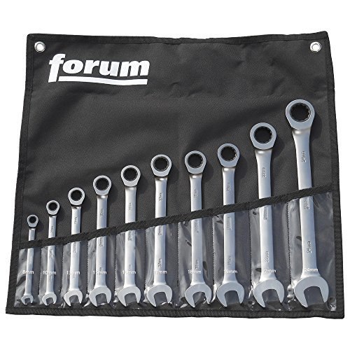 FORUM Maulschl. mit Ringratsche 10tlg. g erade 8-24mmFORUM Produktbild img1 L